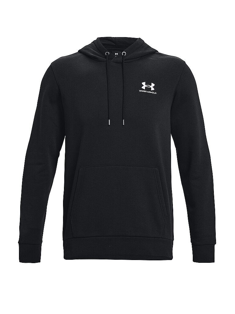 UNDER ARMOUR Herren Hoodie UA Essential Fleece schwarz | M